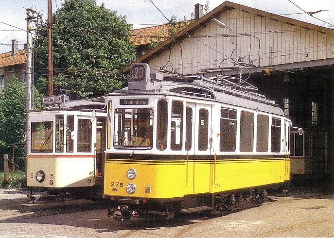 Museums-Triebwagen 276