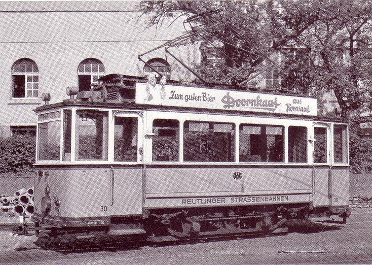 Triebwagen 30 Vorbildaufn.